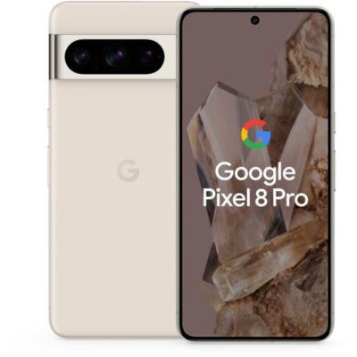 image Google Pixel 8 Pro – Smartphone Android débloqué avec téléobjectif, 24 Heures d'autonomie et écran Super Actua – Porcelaine, 256GB