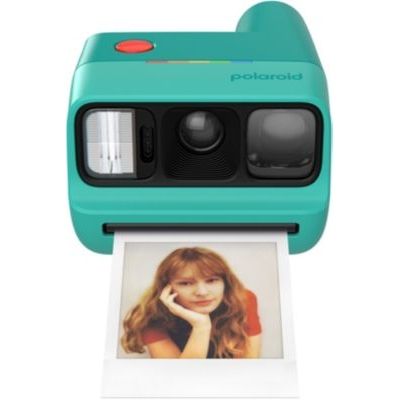 image Polaroid Go Generation 3 Mini appareil photo instantané Bleu sarcelle (9194) Compatible uniquement avec Go Film
