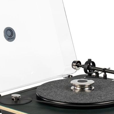 image Platines vinyle hi-fi Elipson Chroma Paon RIAA BT Bleu de Chauffe