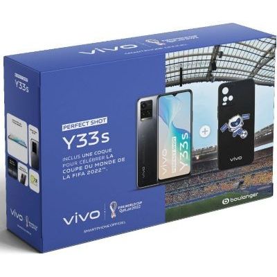 image Smartphone VIVO Pack Y33s Noir + Coque