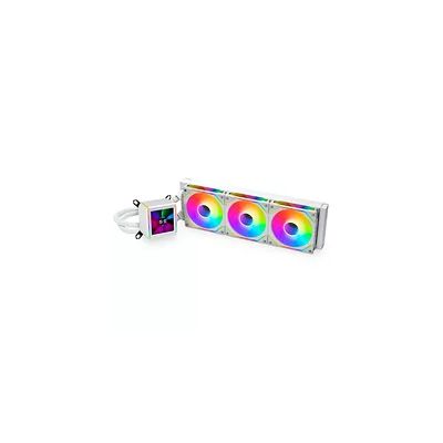 image Kit Watercooling AIO Lian Li Galahad II LCD Infinity RGB - 360mm (Blanc)