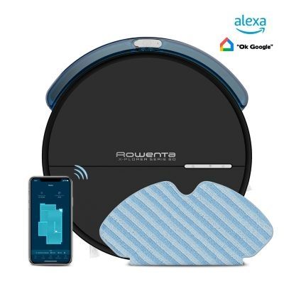 image Robot Aspirateur Laveur ROWENTA X-PLORER Série 60 RR7455WH