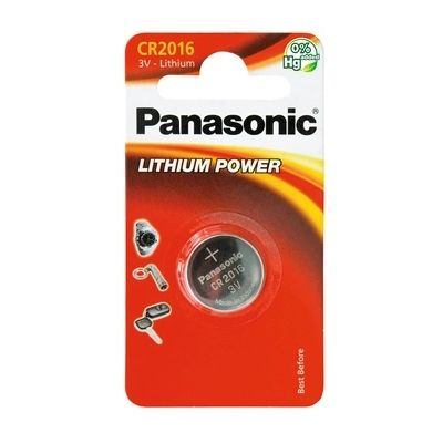 Panasonic CR2016 Pile de bouton lithium