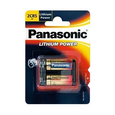 image PANASONIC 2CR5 1 Pile 6V Lithium