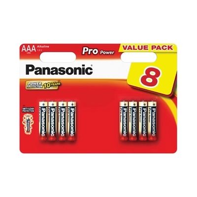 image Piles Panasonic LR03 AAA x8