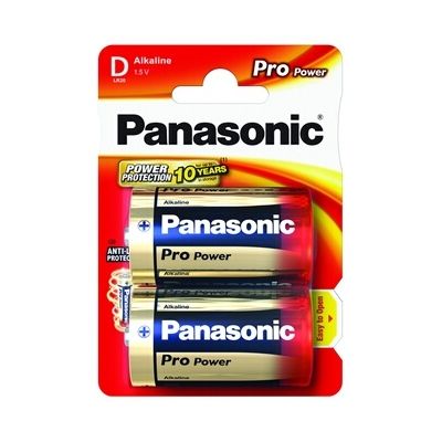 image Panasonic Pro Pack de 2 Batteries Alcaline