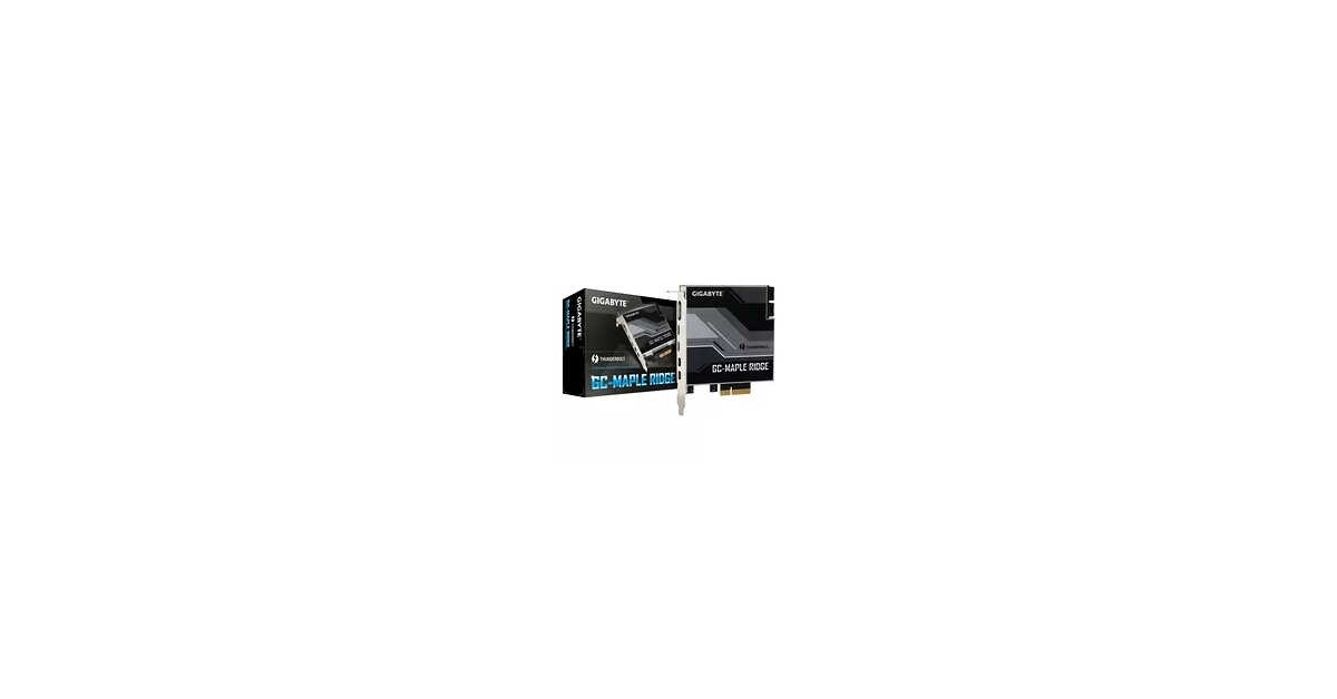 Comparer les prix : GIGABYTE GC-Maple Ridge 1.0 Noir | Comparateur ...