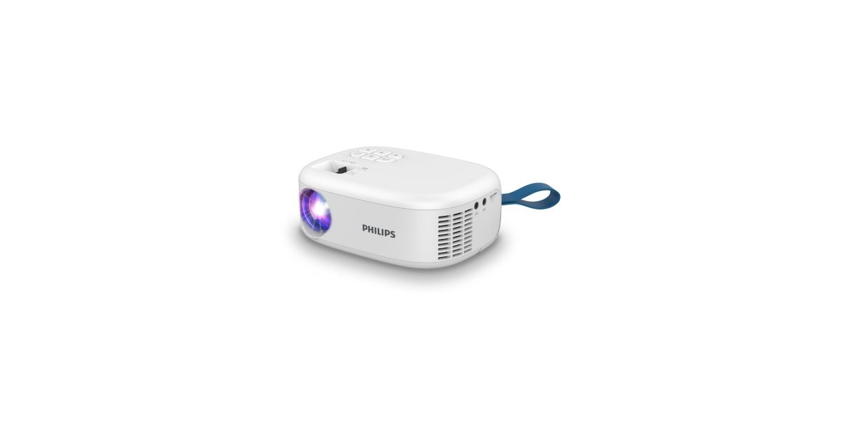 Videoproiettore Philips Neopix 130 Full HD 720p - WiFi, LED, Audio Stereo, Correzione Immagine