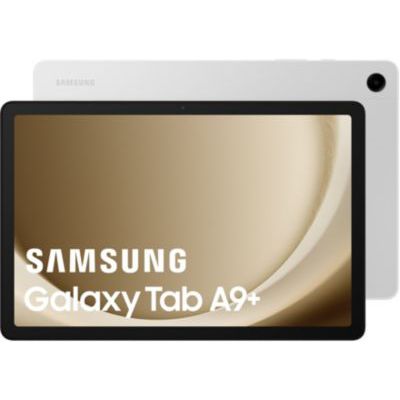 image Samsung Galaxy Tab A9+ Tablette Android, 128 Go de Stockage, Grand écran de 11", Wifi, Son 3D, Argent (version FR)