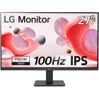 image LG 27MR400-B Ecran PC bureautique 27" - Dalle IPS résolution FHD (1920x1080), 5ms GtG 100Hz, sRGB 99%, AMD FreeSync, Fonctions Gaming et Eye-Care