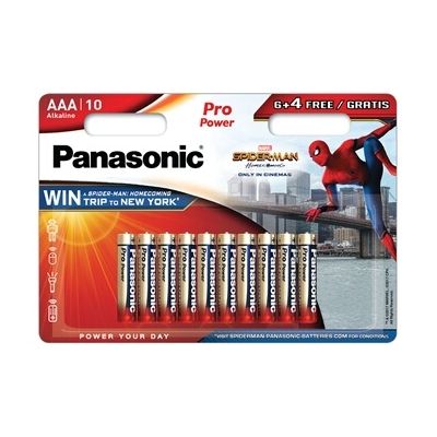 Panasonic Lot de 6 Piles avec 4 Gratuites