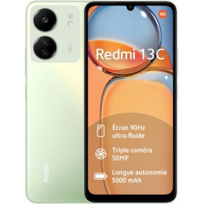 image Xiaomi Redmi 13C 8GB RAM 256GB ROM [Version Globale] (Clover Green)