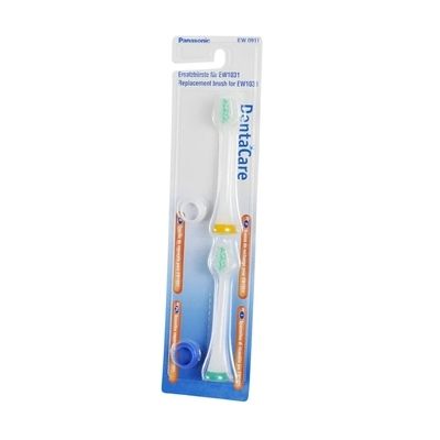 image Panasonic - EW0911 - Brossette de Rechange En V pour Brosses à Dents Panasonic - Compatibilite EW1031 (Modèle aléatoire)