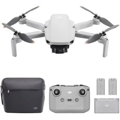 image Bundle Fly More DJI Mini 2 SE, Mini drone caméra pliable, léger avec vidéo 2,7K, Modes intelligents, Transm. vidéo 10 km, Temps de vol 31 min, Moins de 249 g, Facile à utiliser, Batteries supp, C0