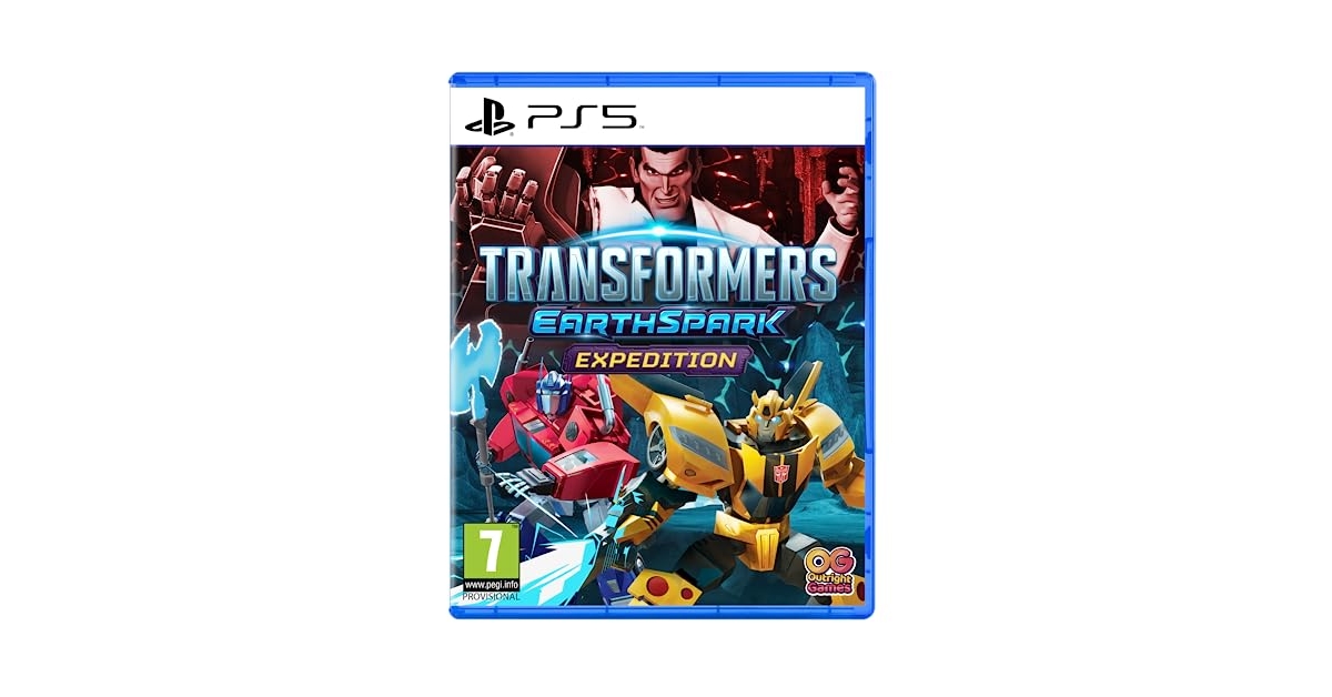 Jeu Transformers Earthspark Expedition PS5 Occasion - Version FR/EN/DE/ES/IT, Bon état