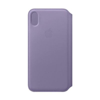 image Apple Smart Folio - Protection à Rabat pour téléphone Portable - Cuir - Lilas - pour iPhone XS Max