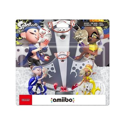 NINTENDO Splatoon 3-Amiibo-Dreierpack: Mako, Muri & Mantaro-Spielfigur
