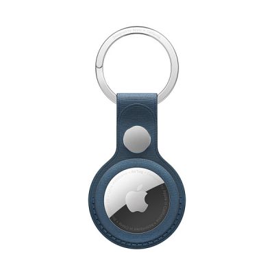 image Apple Porte-clés en Tissage Fin AirTag - Bleu Pacifique ​​​​​​​
