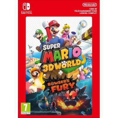 Super Mario 3D World + Bowser's Fury - Édition Standard | Code de téléchargement pour Nintendo Switch