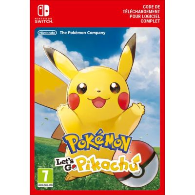 Pokémon: Let's Go, Pikachu - Édition Standard | Code de téléchargement pour Nintendo Switch