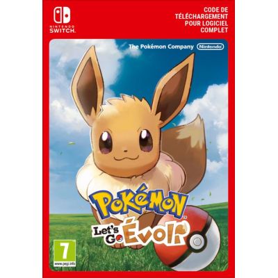 Pokémon: Let's Go, Évoli - Édition Standard | Code de téléchargement pour Nintendo Switch