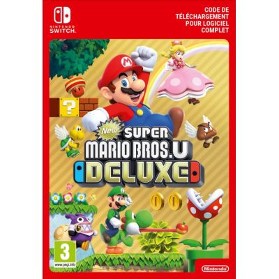 New Super Mario Bros. U Deluxe - Édition Standard | Code de téléchargement pour Nintendo Switch