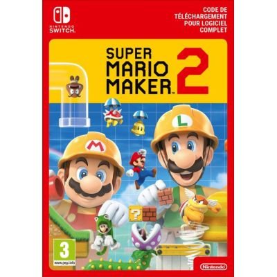 Super Mario Maker 2 - Édition Standard | Code de téléchargement pour Nintendo Switch