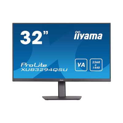 image Iiyama XUB3294QSU-B1 32" Business Moniteur QHD (2560x1440), VA, 75Hz, 4ms, 2H1DP, HDMI, Noir