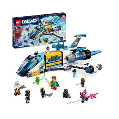 LEGO 71460 DREAMZzz Le Bus de l’Espace de M. Oz, Jouet de Vaisseau Spatiale à Construire de 2 Façons, avec Mateo, Z-Blob & Logan, Jouets d'Aventure Créatifs, Cadeau pour Enfants, Garçons, Filles