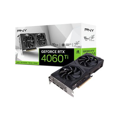 image PNY GeForce RTX™ 4060 Ti 16GB Verto Dual Fan Edition Carte Graphique DLSS 3