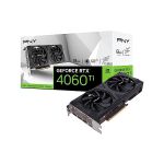 image produit PNY Carte Graphique GEFORCE RTX™ 4060 Ti 8GB Verto Dual Fan Edition DLSS 3