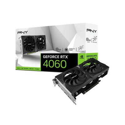 image PNY Carte Graphique GEFORCE RTX™ 4060 8GB Verto Dual Fan Edition DLSS 3