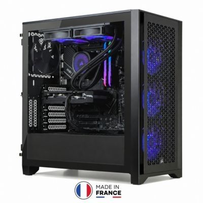 image PC Gamer CORSAIR 4000D - AMD Ryzen 7 5700X   AMD Radeon RX 9070 XT   16 Go RAM DDR4   SSD 1 To - SANS OS