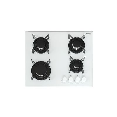Plaque gaz Airlux AV64WH   BLANC