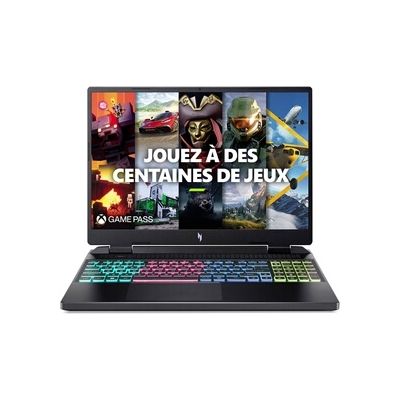 image PC portable Acer Nitro 16 AN16-41-R09E Ecran 16" AMD Ryzen 7735HS RAM 16 Go DDR5 1 To SSD GeForce RTX 4070 TGP 140 W