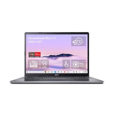 image PC portable Acer Chromebook plus CB514-3HT 14" Tactile WUXGA AMD Ryzen 5 7520C RAM 8 Go LPDDR5X 256 Go SSD - Chrome OS