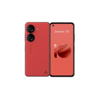 image ASUS Zenfone 10, EU Official, Red, 256GB Storage and 8GB RAM, Compact Size 5,9 inches, 50MP Gimbal Camera, Snapdragon 8 Gen 2.