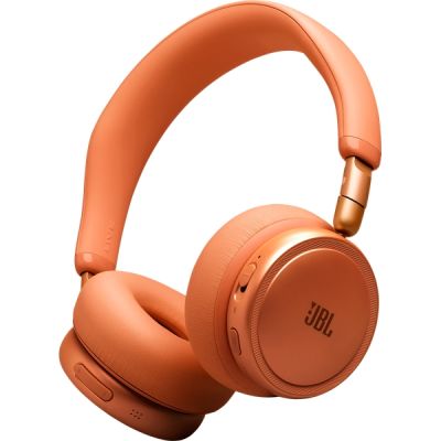 image JBL Live 680NC Casque Supra-Auriculaire sans Fil à Réduction de Bruit Adaptative, Son Spatial, Commande Vocale et JBL Pure Bass, Orange