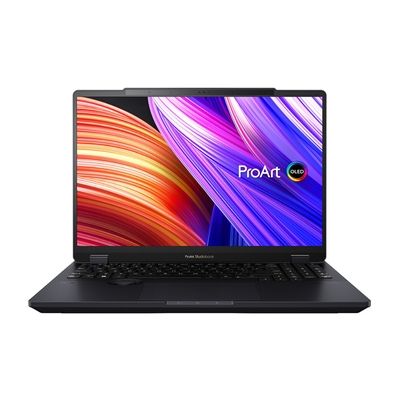 image PC portable Asus ProArt StudioBook 16 H7604JI OLED 16" 120 Hz  Intel Core i9 13980HX RAM 32 Go LPDDR5 1 To SSD GeForce RTX 4070 TGP 140 W Noir