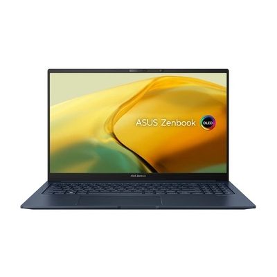image PC portable Asus Zenbook Pro UM3504DA OLED 15" AMD Ryzen 7 7735U RAM 32 GO LPDDR5X 1 To SSD Puce Graphique AMD Radeon Bleu