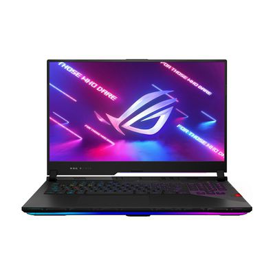 image PC portable Asus ROG SCAR17-G733PYV 17.3" WQHD 240Hz AMD Ryzen 9 7945HX RAM 32 Go DDR5 1 To SSD GeForce RTX 4090 TGP 175 W Noir