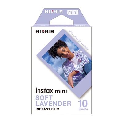 image instax Instant Mini Film Pack de 10 Shot Lavande Douce