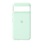 image produit Google Coque Pixel 8 – Protection Durable – Silicone résistant aux Taches – Coque de téléphone Android – Menthe