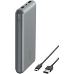 image produit Batterie externe BELKIN 10 000 mAh grise - livrable en France