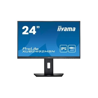 image iiyama XUB2492HSN-B5-23.8", IPS, 1920 x 1080/75Hz, 1H1DP1C, Has, RJ45