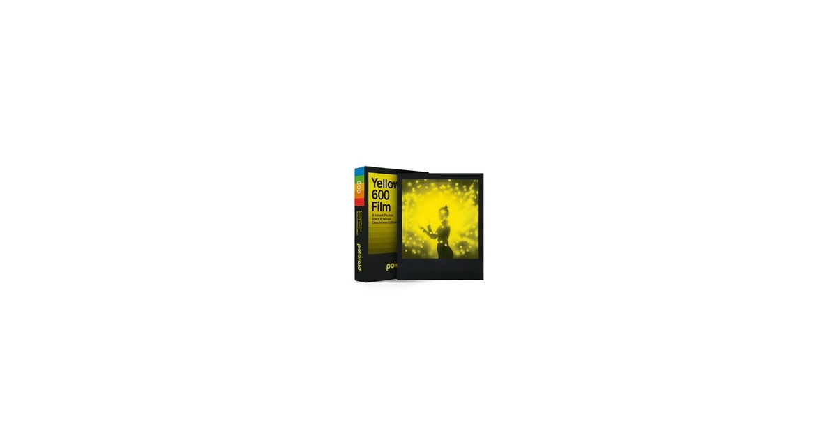 Polaroid Duochrome film pour 600 - Black & Yellow Edition