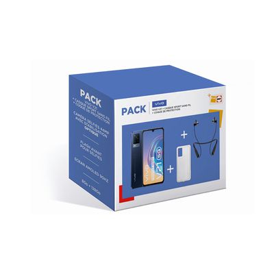 image Smartphone Vivo PACK V21 5G + Casque Sans-fil + Coque de protection