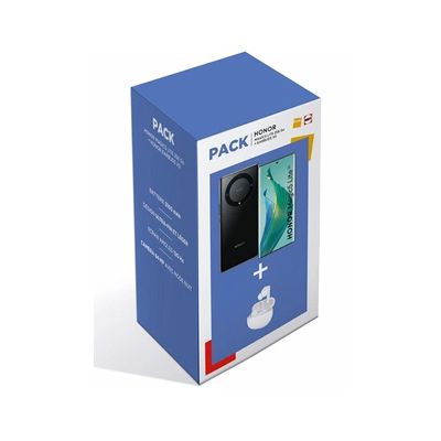 image Smartphone Honor Pack Magic 5 lite 256Go Noir 5G + Earbuds X5