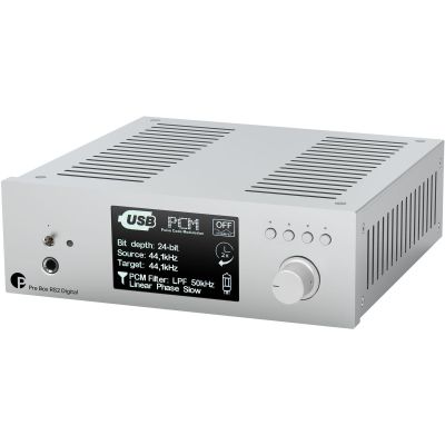image Préamplis hi-fi Pro-Ject Pre Box RS2 Digital Silver