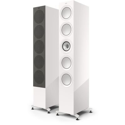 image Enceintes colonne KEF R11 Meta Blanc laqué
